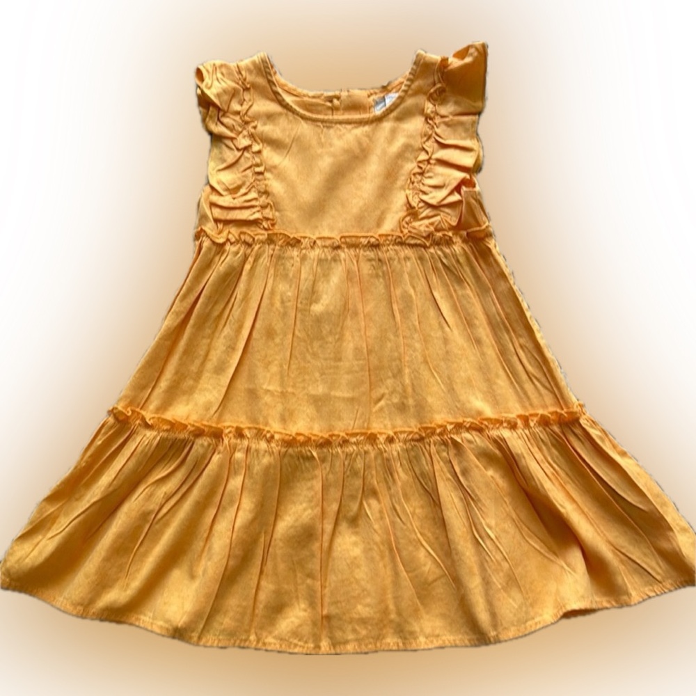 🆕 Girls yellow Peek Dress- Sundress- Brand New with tags!